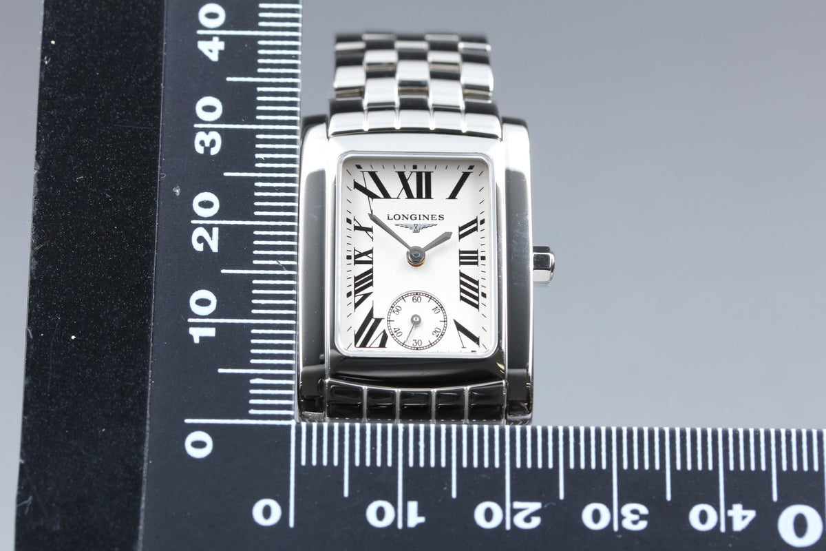 Longines L5.502.4 Dolce Vita Silver Bracelet 22mm Women's Quartz Watch [Box]