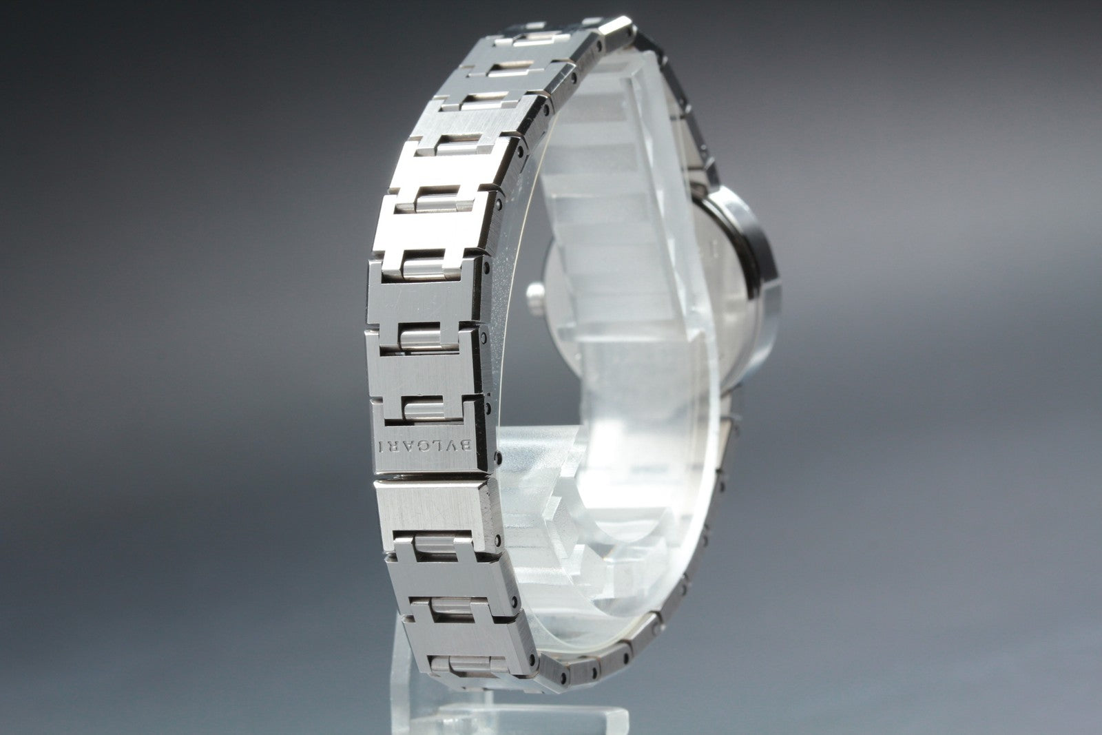 Exc+5* BVLGARI Bulgari Bulgari BB23SS Black Dial Quartz Women's Watch 23mm JAPAN