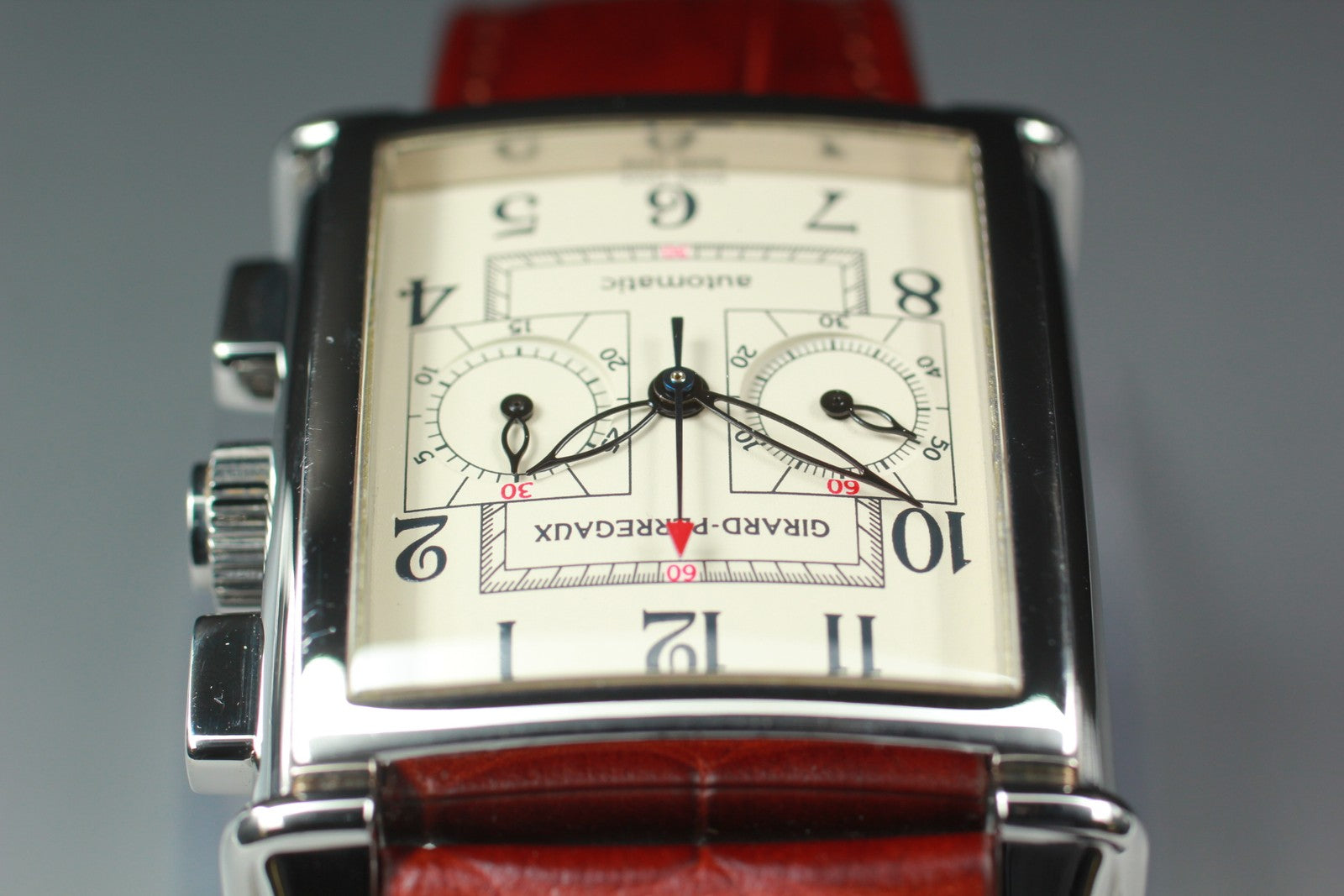 Limited [Exc+5] Girard Perregaux Vintage 1945 Chronograph 2599 Men's Watch AT