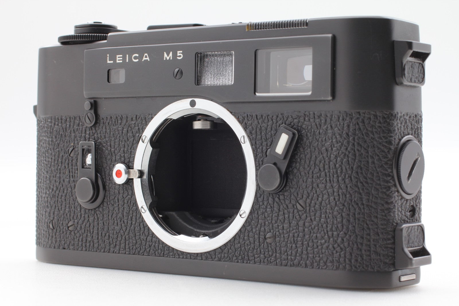 3 Lug Late Model [MINT] Leica M5 Black Rangefinder 35mm Film Camera From JAPAN