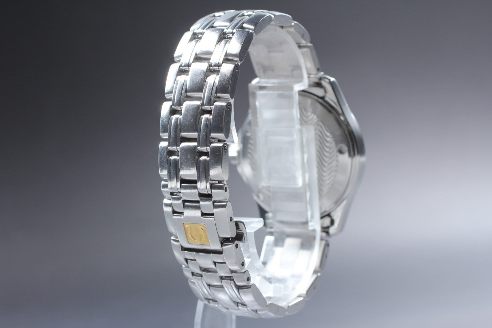 Overhauled[Exc+5] OMEGA Seamaster 120m 2511.81 Cal.1538 36mm Blue Qz Men's Watch