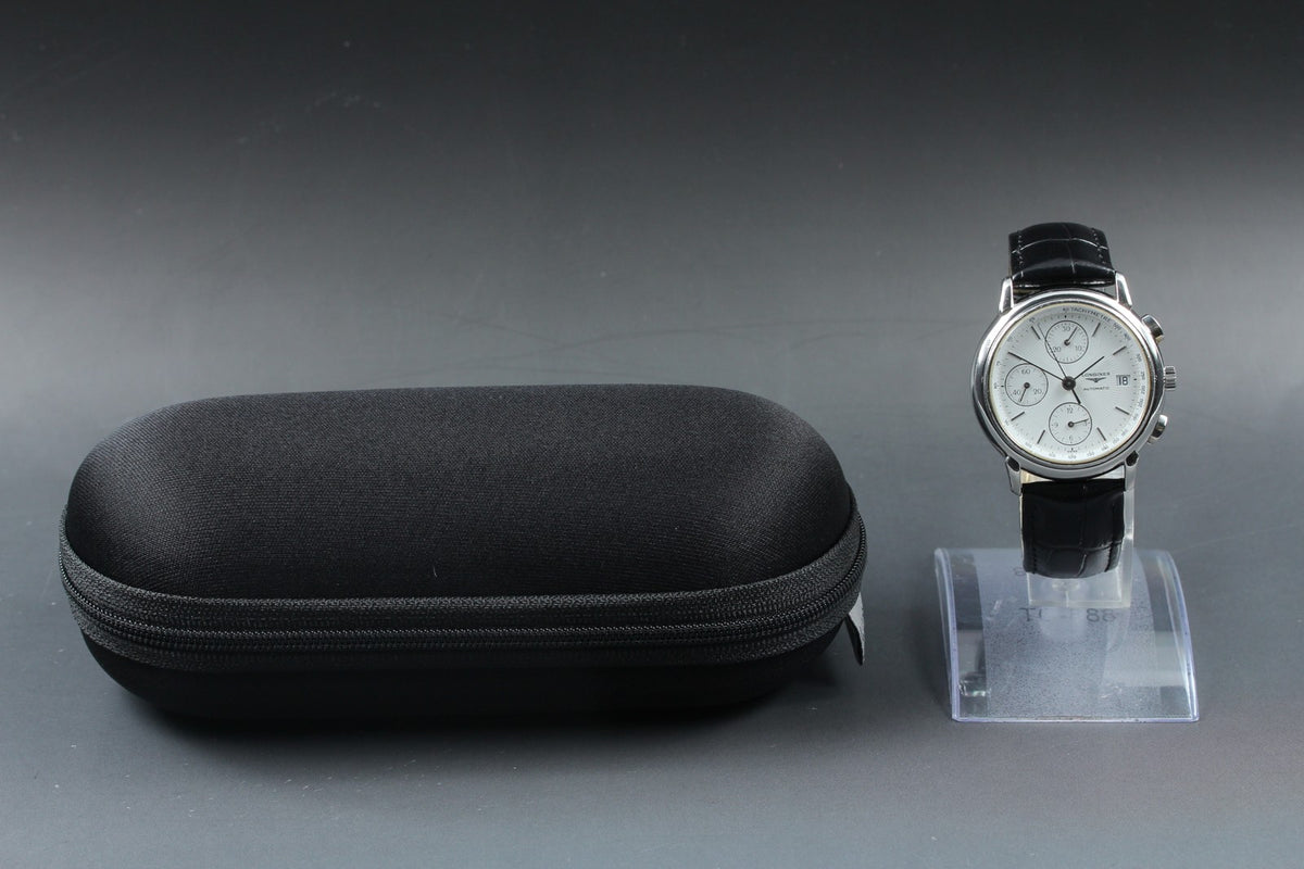 LONGINES Les Grandes Classiques L4.686.4 Automatic White Men's Watch 38mm JAPAN