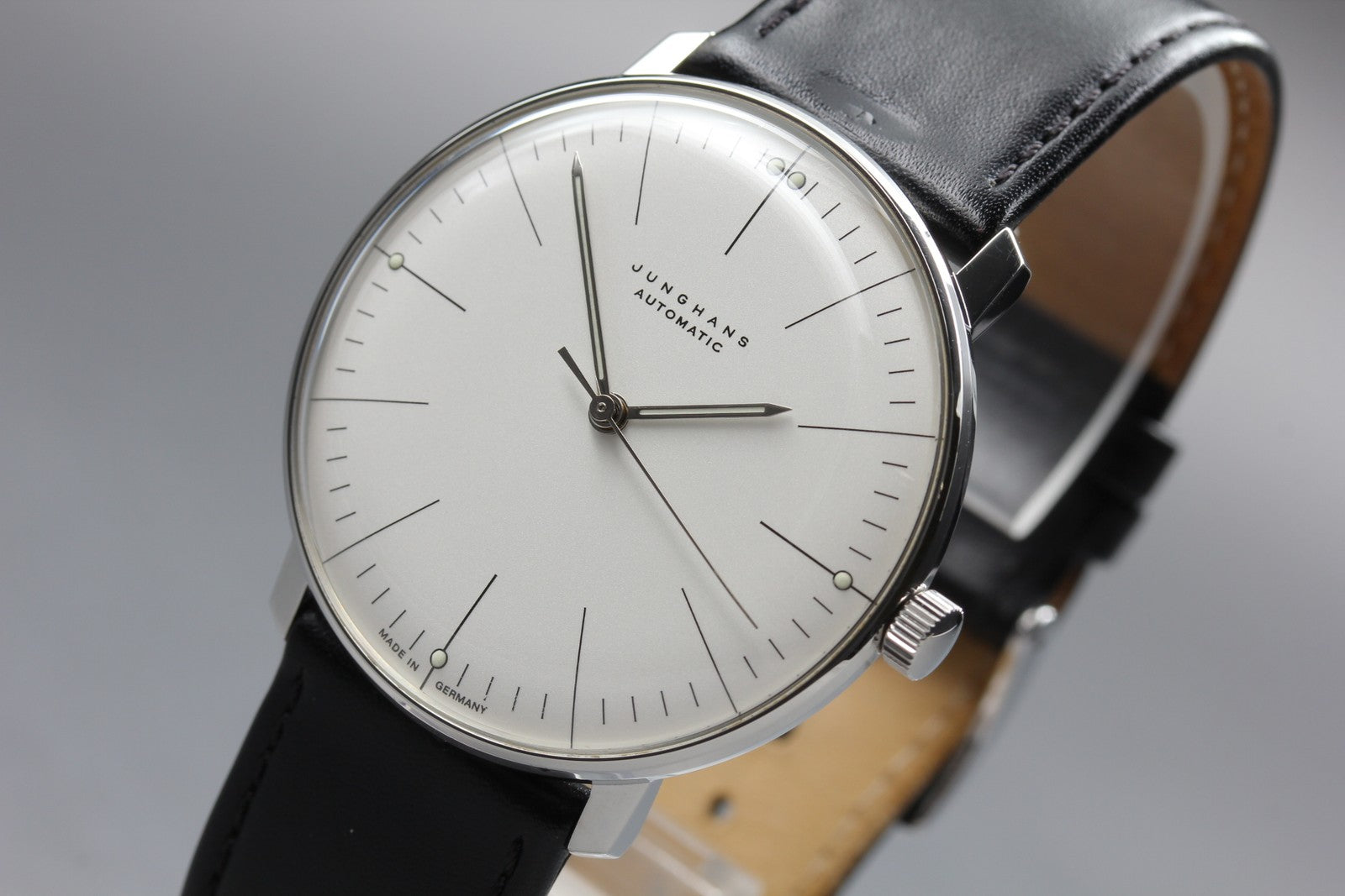 Junghans Max Bill Automatic 027/3501.00 37mm White Dial Men's Watch [w / Box]