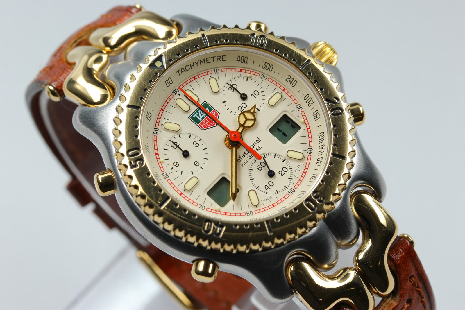 TAG HEUER SENNA SEL S/el CG1123-0 Chronograph Men's Quartz Watch [Box]