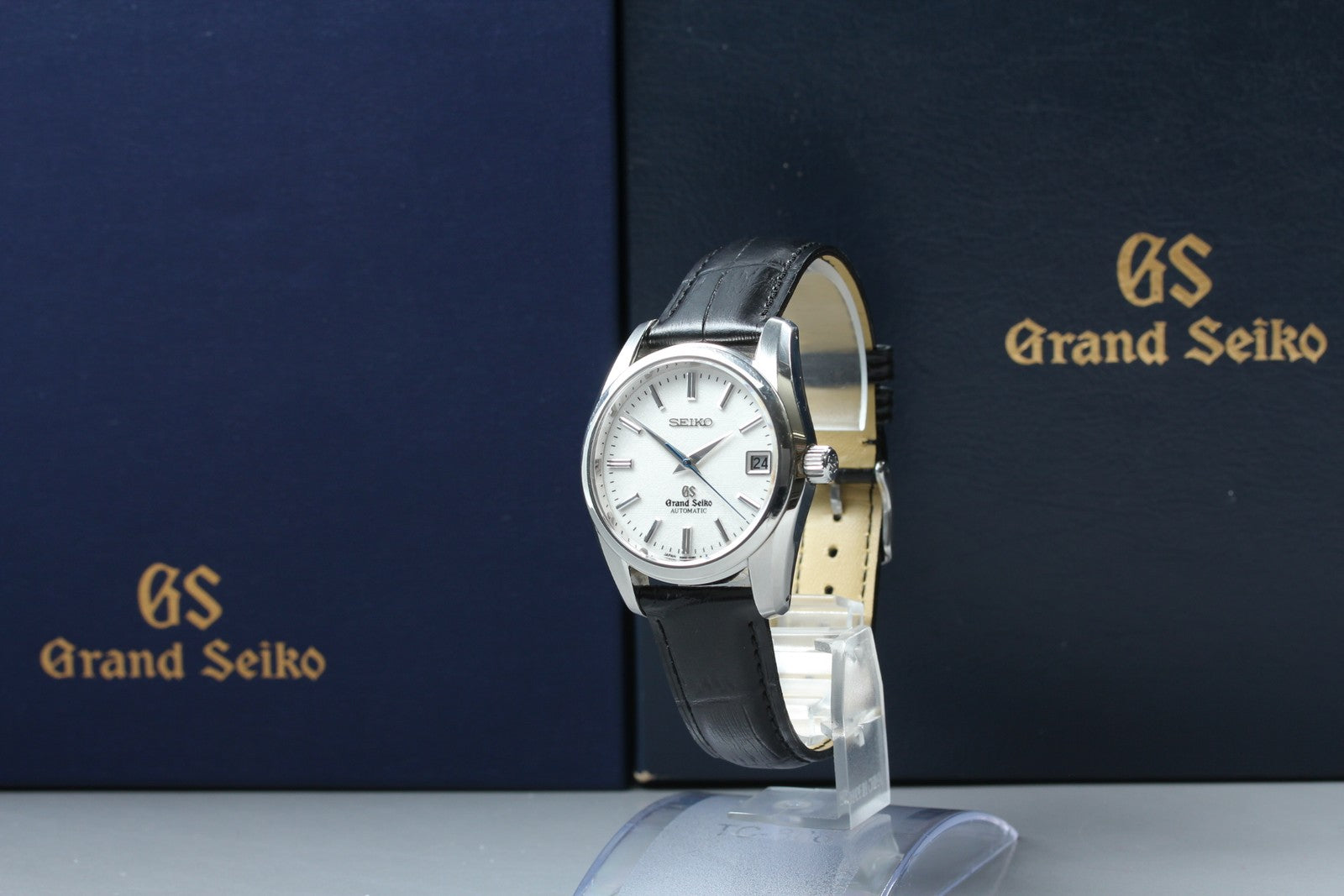 SEIKO Grand Seiko GS 9S65-00B0 SBGR087 Automatic Silver Men's Watch 36mm JAPAN