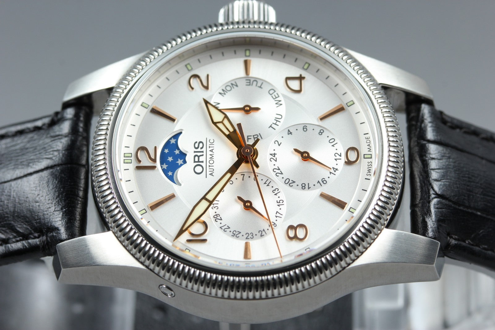ORIS Big Crown Complication 7627-40 Moon Phase 39mm Automatic Men's Watch [Box]
