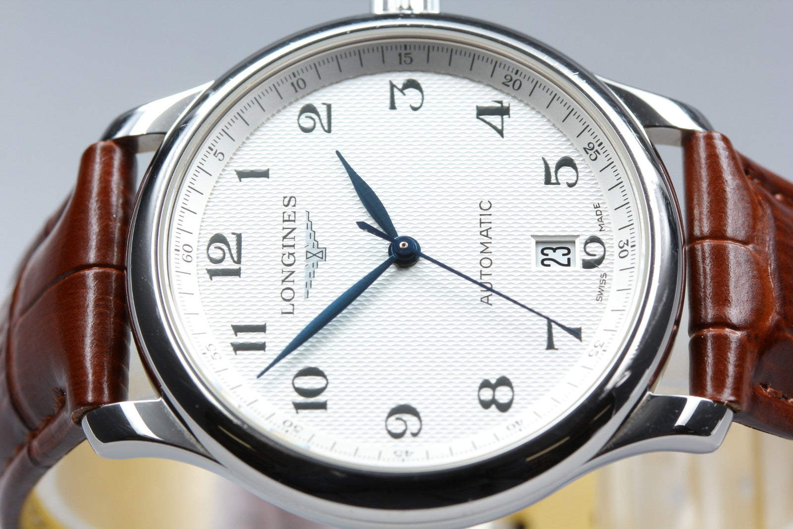 Longines Master Collection L2.628.4 Silver 37mm Automatic Men's Watch [w/Box]