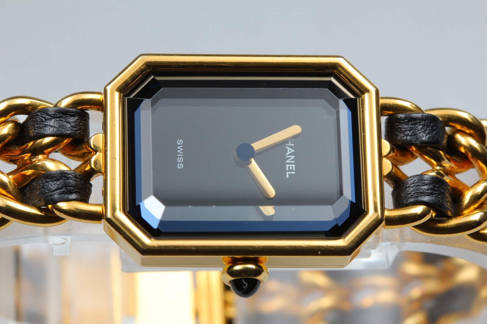 [Overhauled] CHANEL Premiere L Size Black Dial Gold 20mm Quartz Women’s Watch
