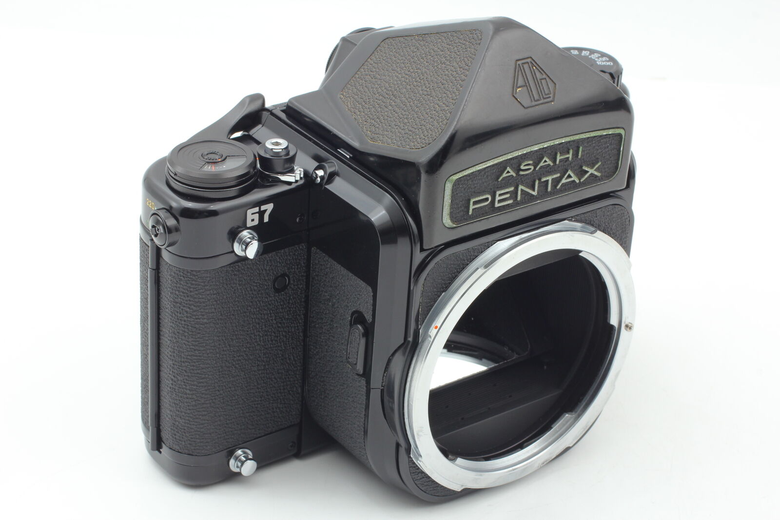 [N MINT w/Case ] Pentax 67 Late Film Camera + T 105mm f2.4 Lens 6x7 From JAPAN