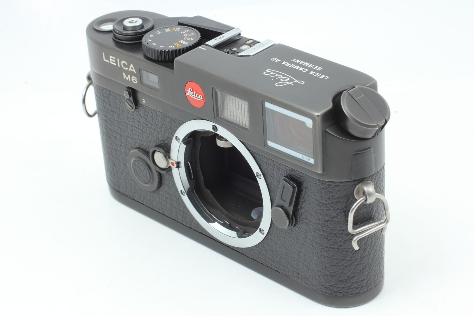 [N MINT w/Case] Leica M6 Black 0.58 TTL Rangefinder 35mm Film Camera From JAPAN