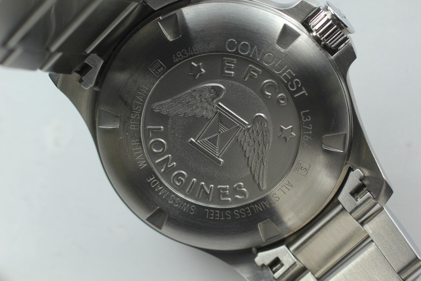 [N MINT Box] Longines Conquest VHP L3.716.4 Perpetual Men's Quartz Watch JAPAN