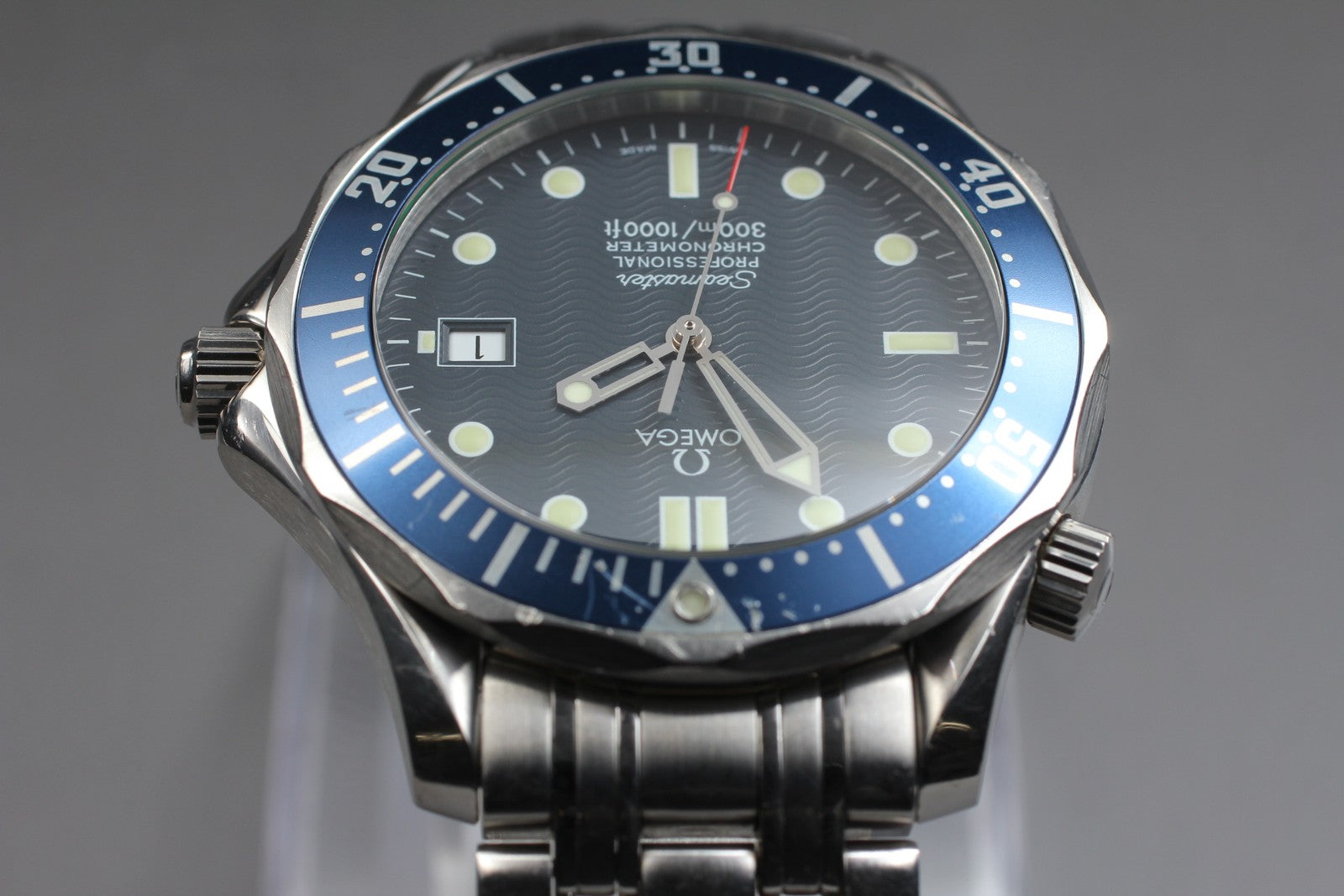 [Exc+5] Omega Seamaster 300M 2531.80 41mm Automatic Blue Dial Men’s Watch JP