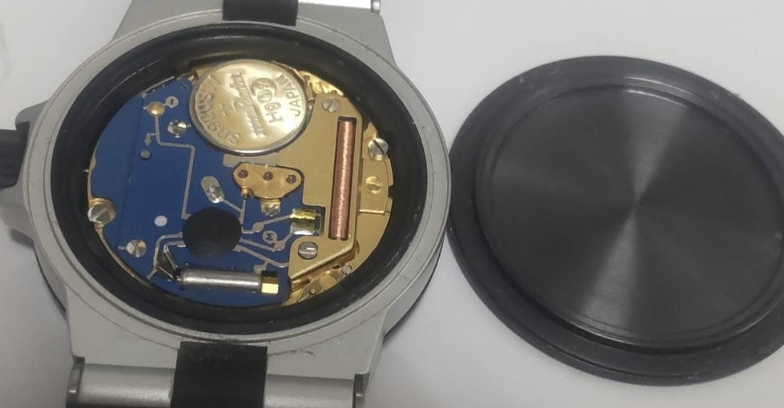 New Batt Vintage BVLGARI Aluminum Date AL32TA Quartz Unisex Watch 32mm JAPAN Box