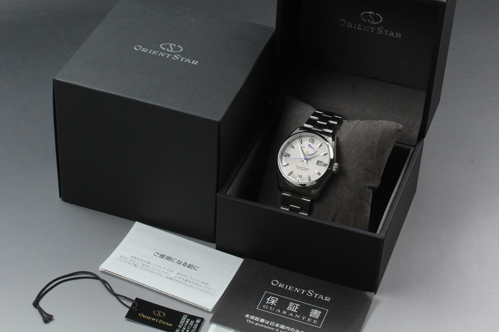 [Near MINT Box] Orient Star F6N4-UAD0 Power Reserve White Automatic Men's Watch