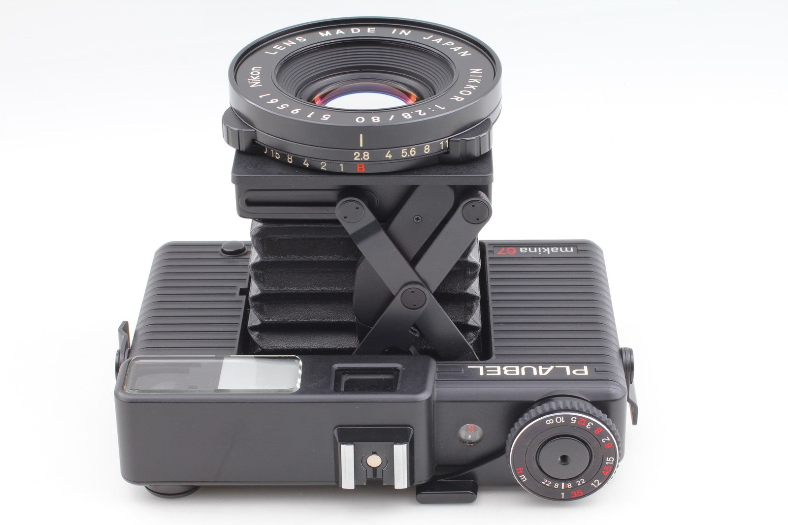 Rare [MINT] Meter Works Plaubel Makina 670 Rangefinder Film Camera From JAPAN