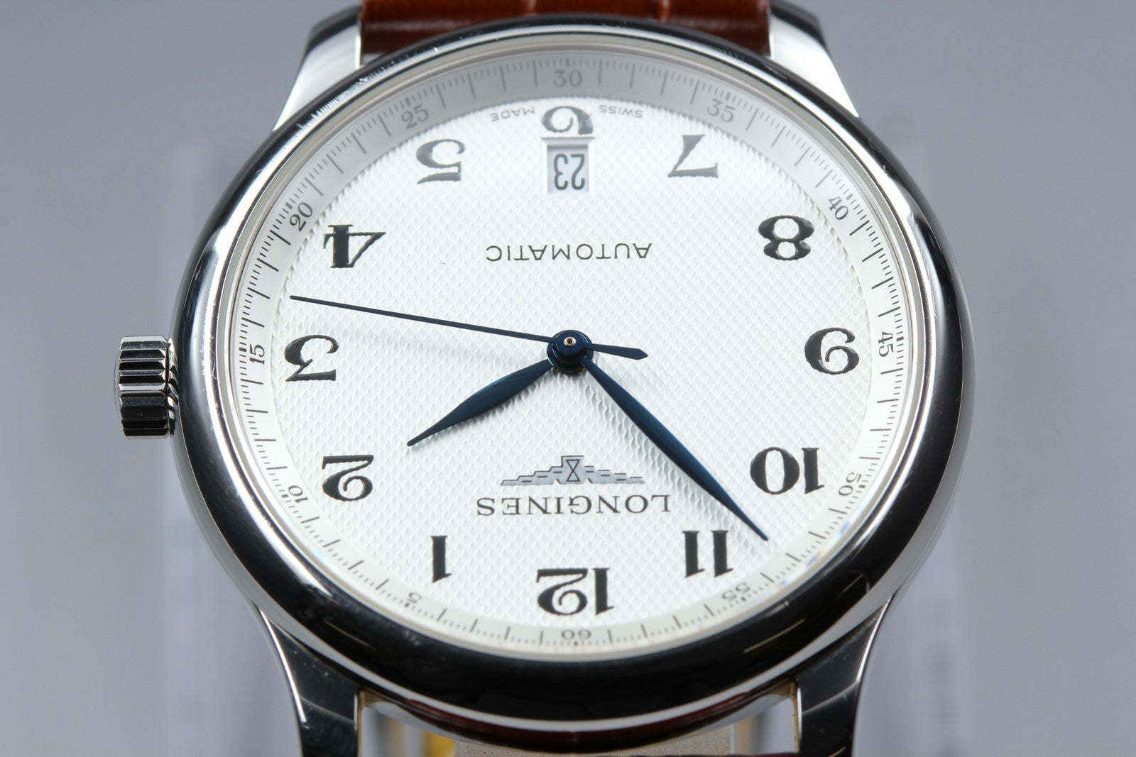 Longines Master Collection L2.628.4 Silver 37mm Automatic Men's Watch [w/Box]