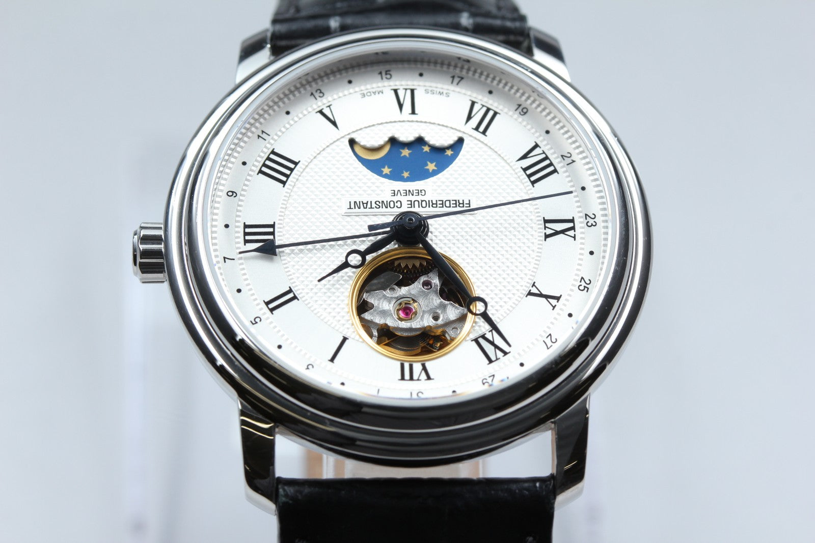 [w/ Box] Frederique Constant FC-330/335X4P4/5/6 Moon Phase Automatic Men's Watch