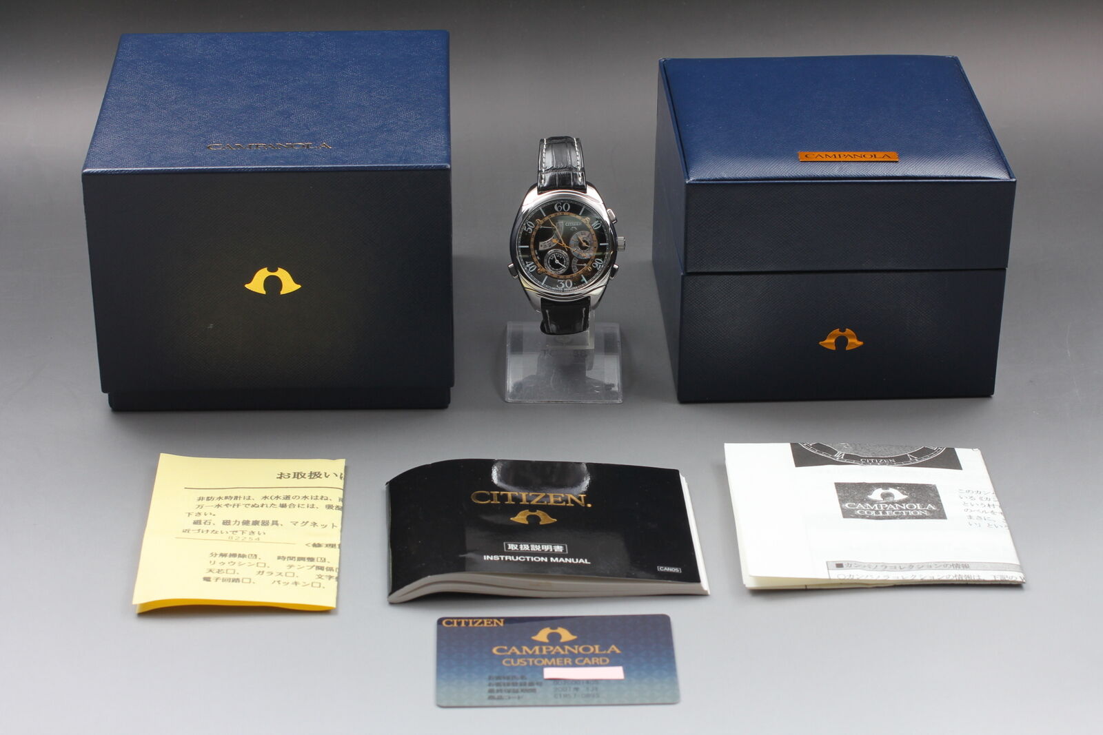 Limited[N MINT- Box] Citizen Campanola 6765-T008186TA Minute Repeater Mens Watch