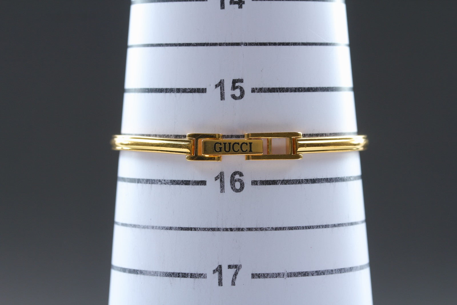 Vintage [S Size] Gucci Change Bezel 11/12.2 Pink Bezel Gold Women's Qz Watch