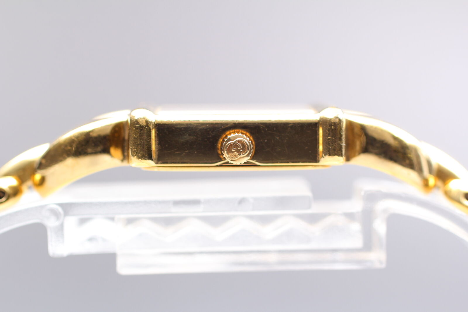 New Battery [Exc+5 Box] Gucci 1800L Gold Change Belt Women's Quartz Watch JAPAN