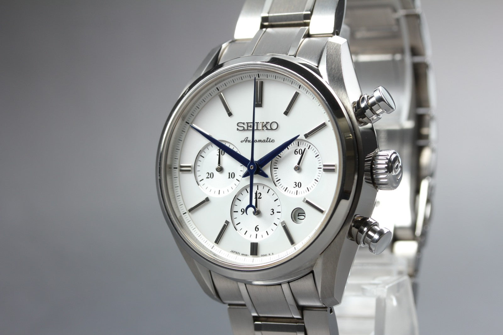 SEIKO Prestige Chronograph 8R48-00G0 SARK005 40mm Automatic Men's Watch