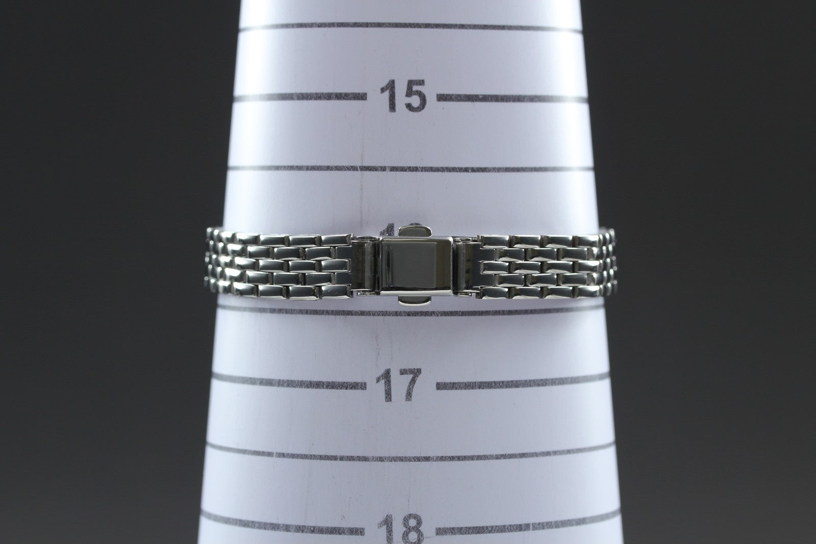 New Batt LONGINES L5.184.0 Quartz diamond bezel Silver Women's Watch 20mm JAPAN
