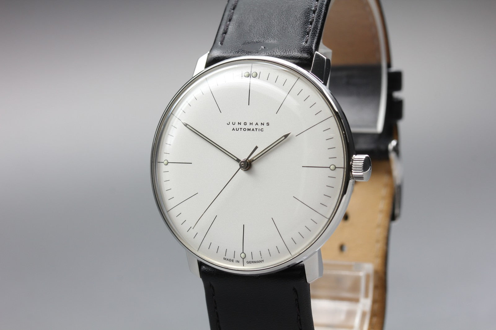 Junghans Max Bill Automatic 027/3501.00 37mm White Dial Men's Watch [w / Box]
