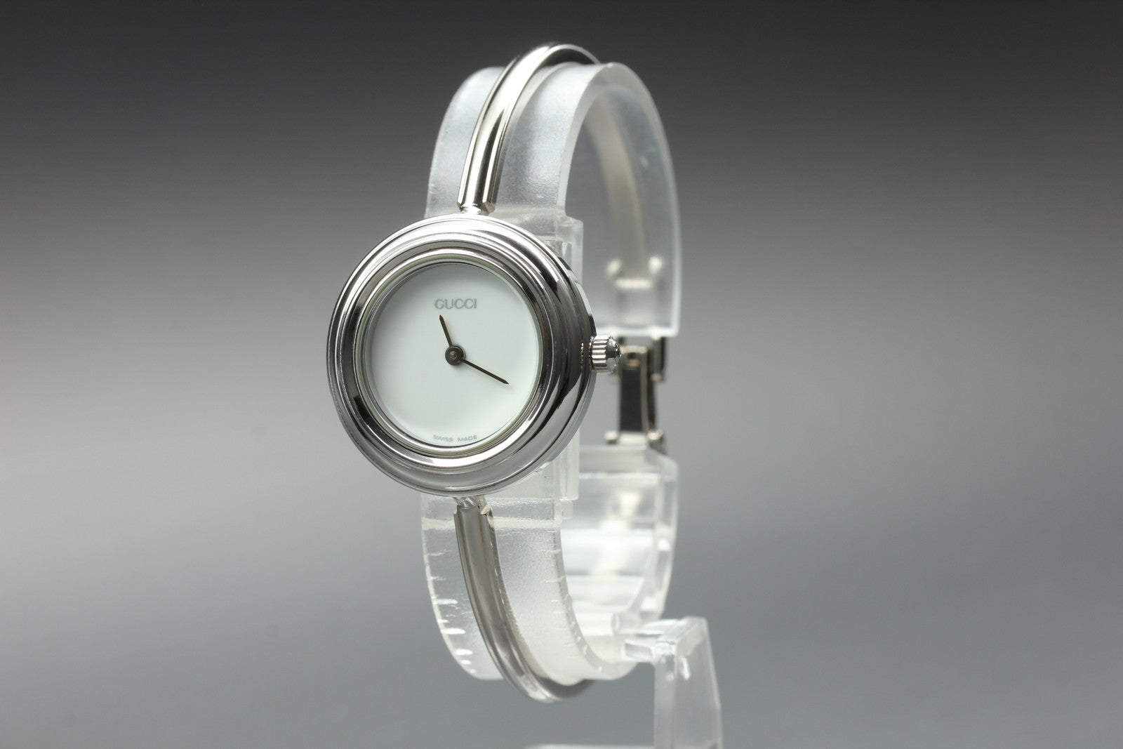 [Overhauled] Gucci Change Bezel 11/12.2 12 Colors Silver Women's Qz Watch Box