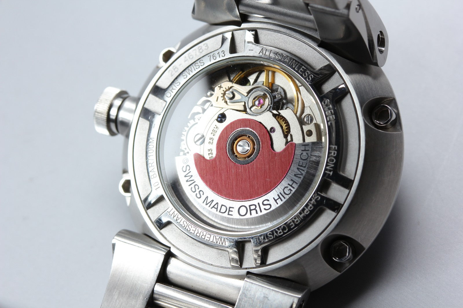 ORIS Williams F1 Team Date 7613 Automatic Black Dial Automatic Men's Watch [Box]