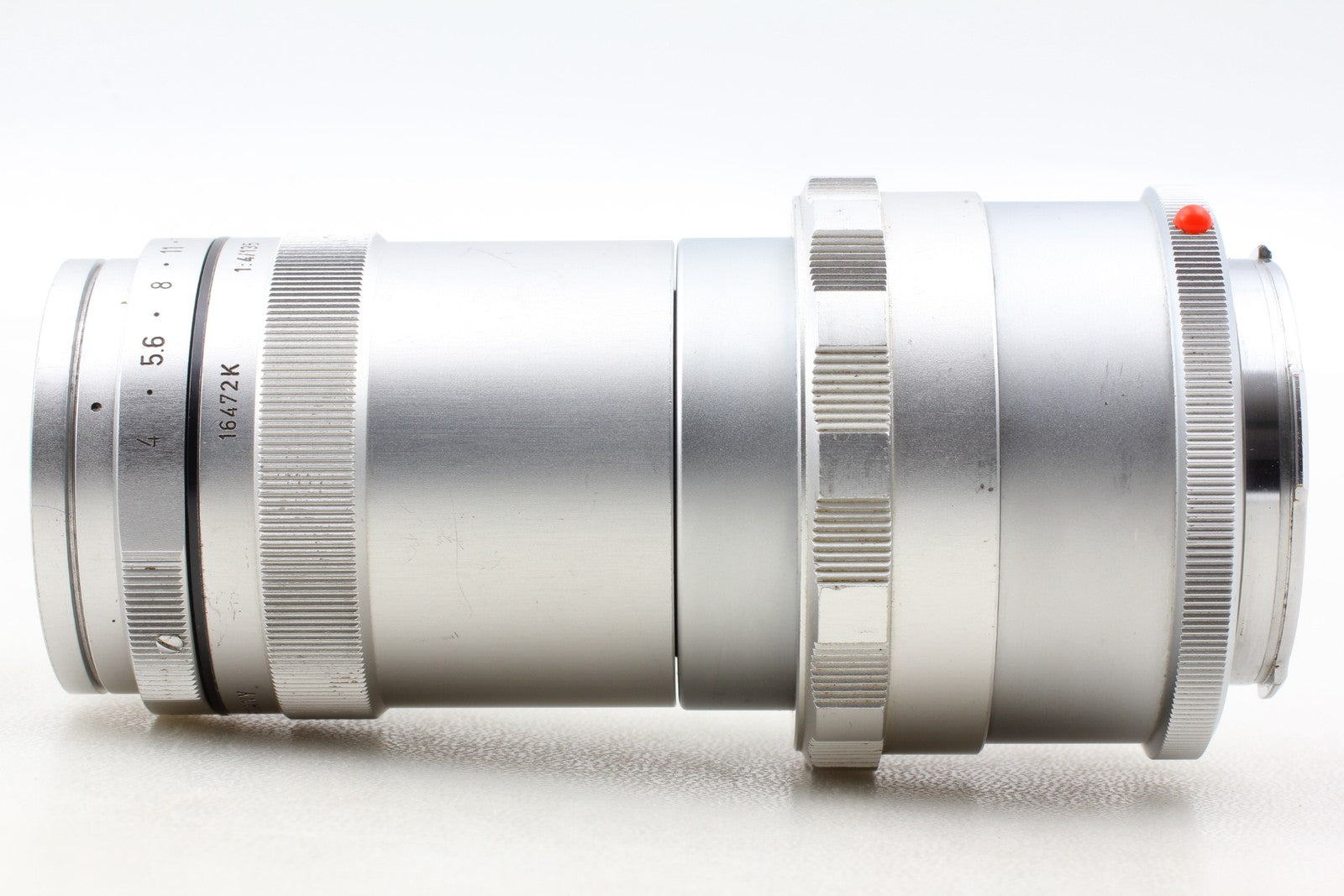 [Exc+5 w/ Case] Leica Ernst Leitz Wetzlar Elmar 135mm f4 Lens From JAPAN