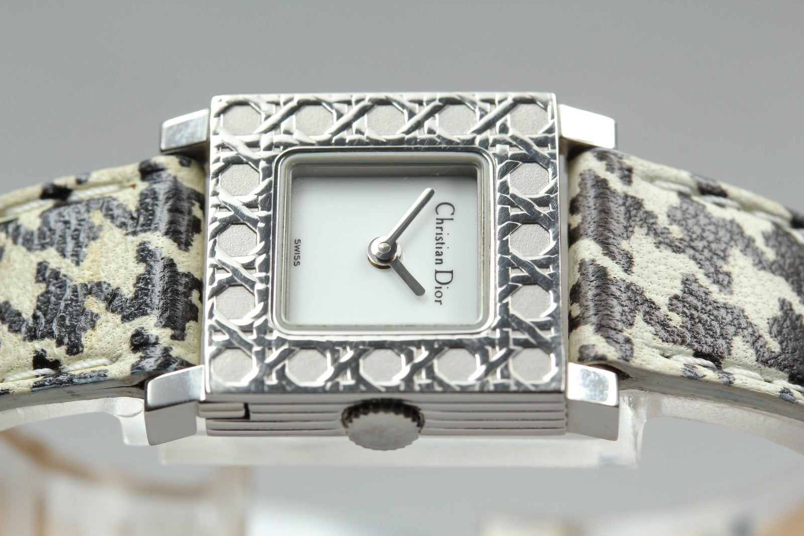 [Exc+5] Christian Dior D60-109 La Parisienne Silver 19mm Women's Quartz Watch