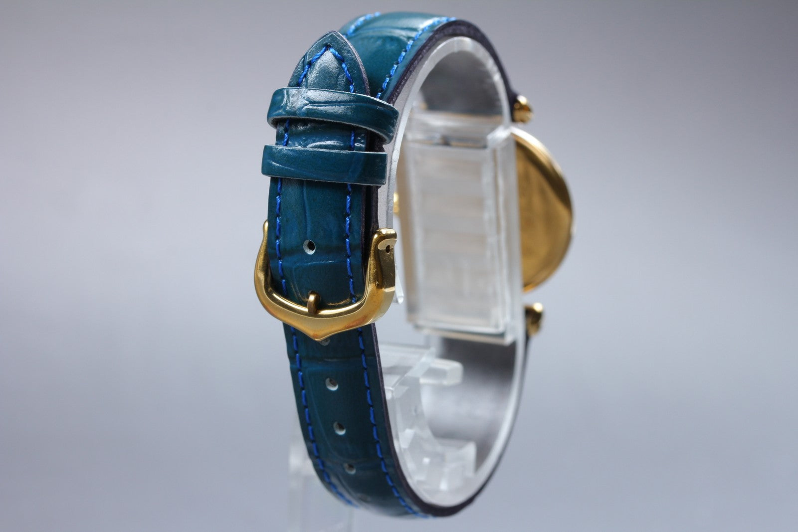 Overhauled [Exc+5] Cartier Must Colisee Vermeil 590002 Gold Women's Quartz Watch