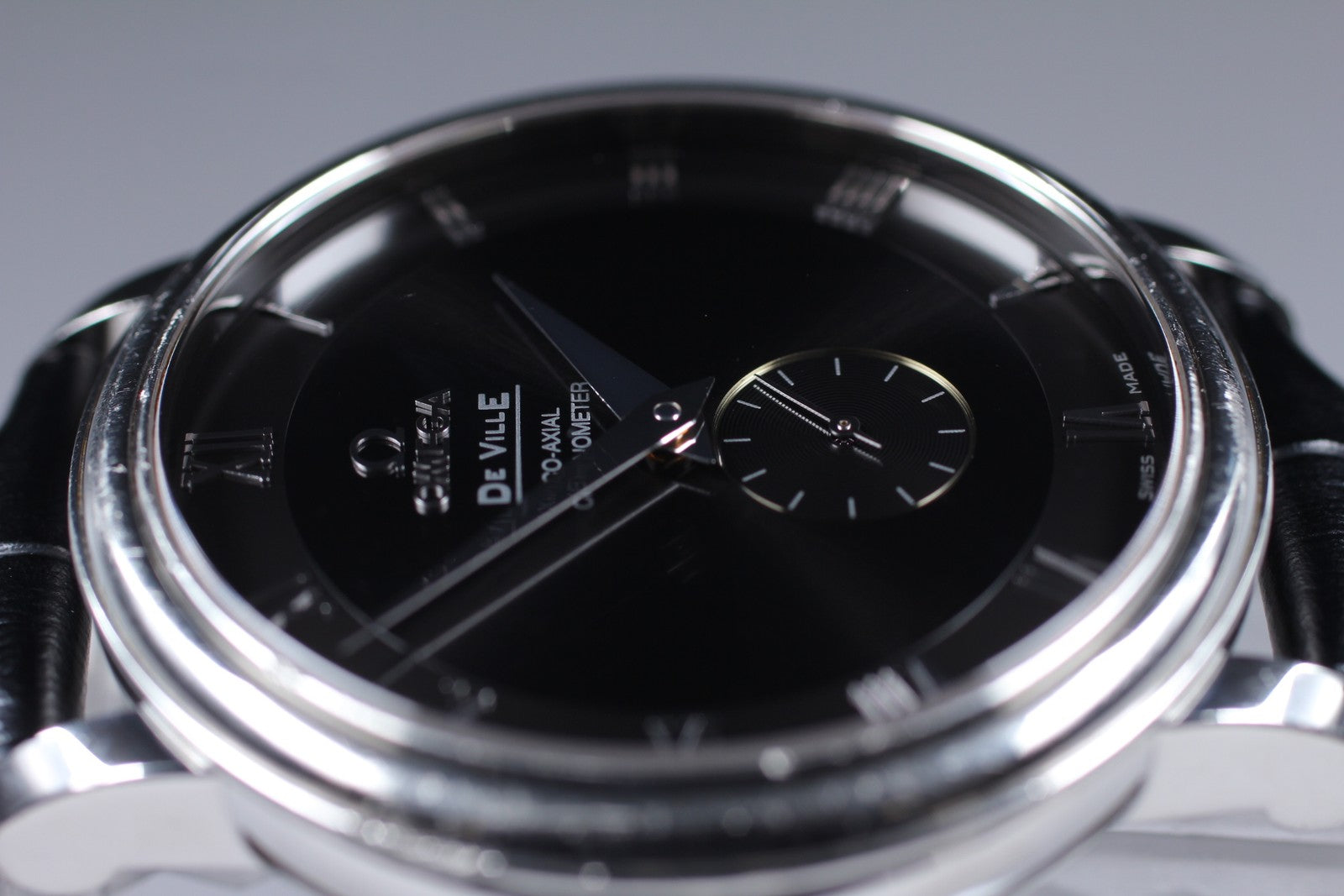 [Exc+5 Box] Omega De Ville Prestige 4813.50.01 38mm Black Automatic Men's Watch