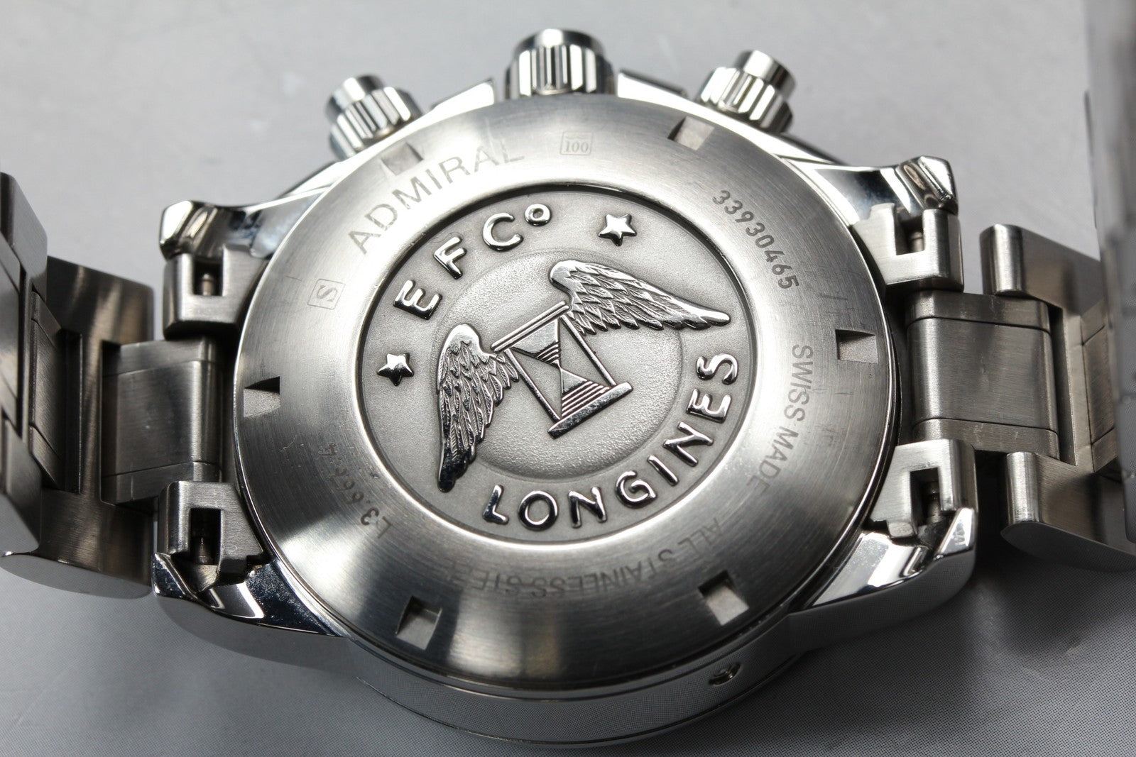 [Exc+5 Box] Longines Admiral Chronograph L3.666.4 42mm Automatic Men's Watch