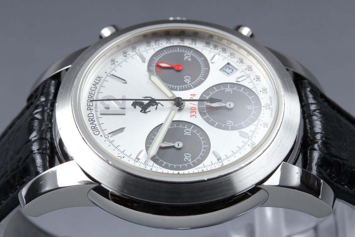 [Limited] GIRARD PERREGAUX Ferrari 330/P4 8028 Chronograph Automatic Men's Watch