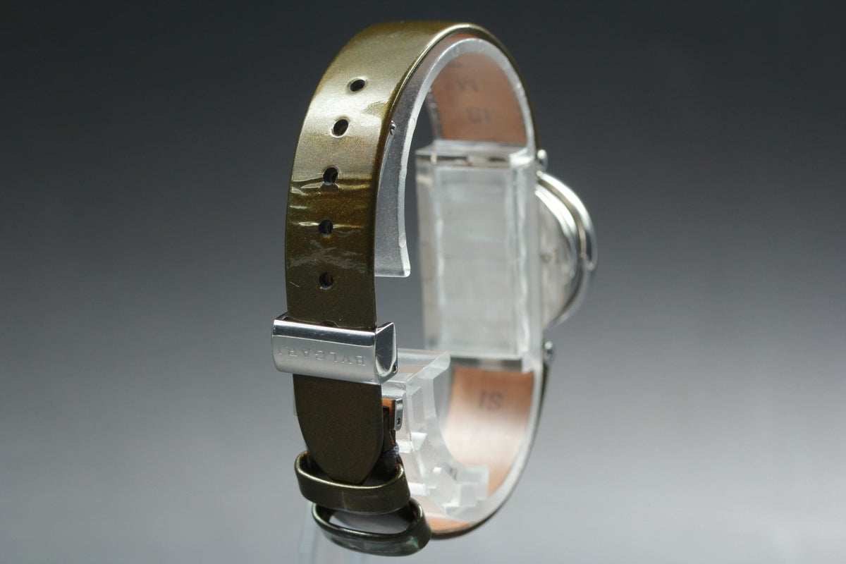 [Exc+5 Box] BVLGARI B.zero1 BZ22S 12P Diamond Blue 22mm Quartz Watch JAPAN