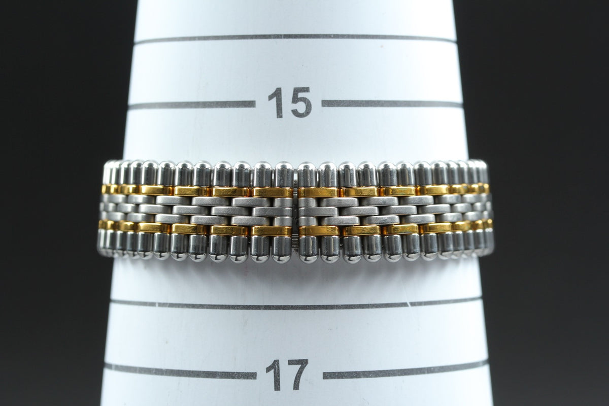 Cartier Must de Cartier 21 27mm Silver Gold Women's Quartz Watch Vintage [Pouch]