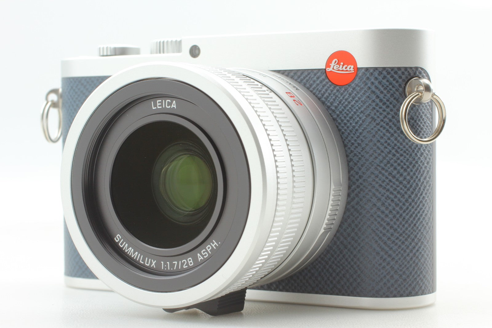 Rare Limited Edition [NOS Top MINT] Leica Q Globe Trotter Navy Blue From JAPAN