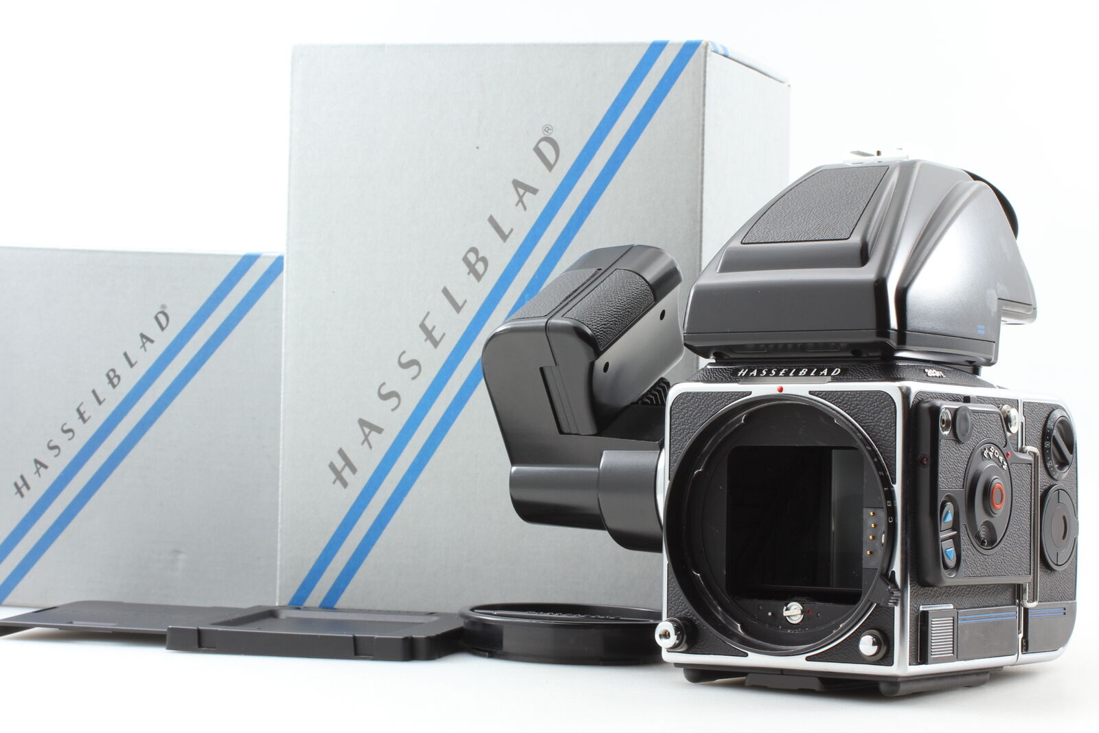 [Near MINT w/Box Grip] Hasselblad 203FE Film Camera PM45 Finder From JAPAN