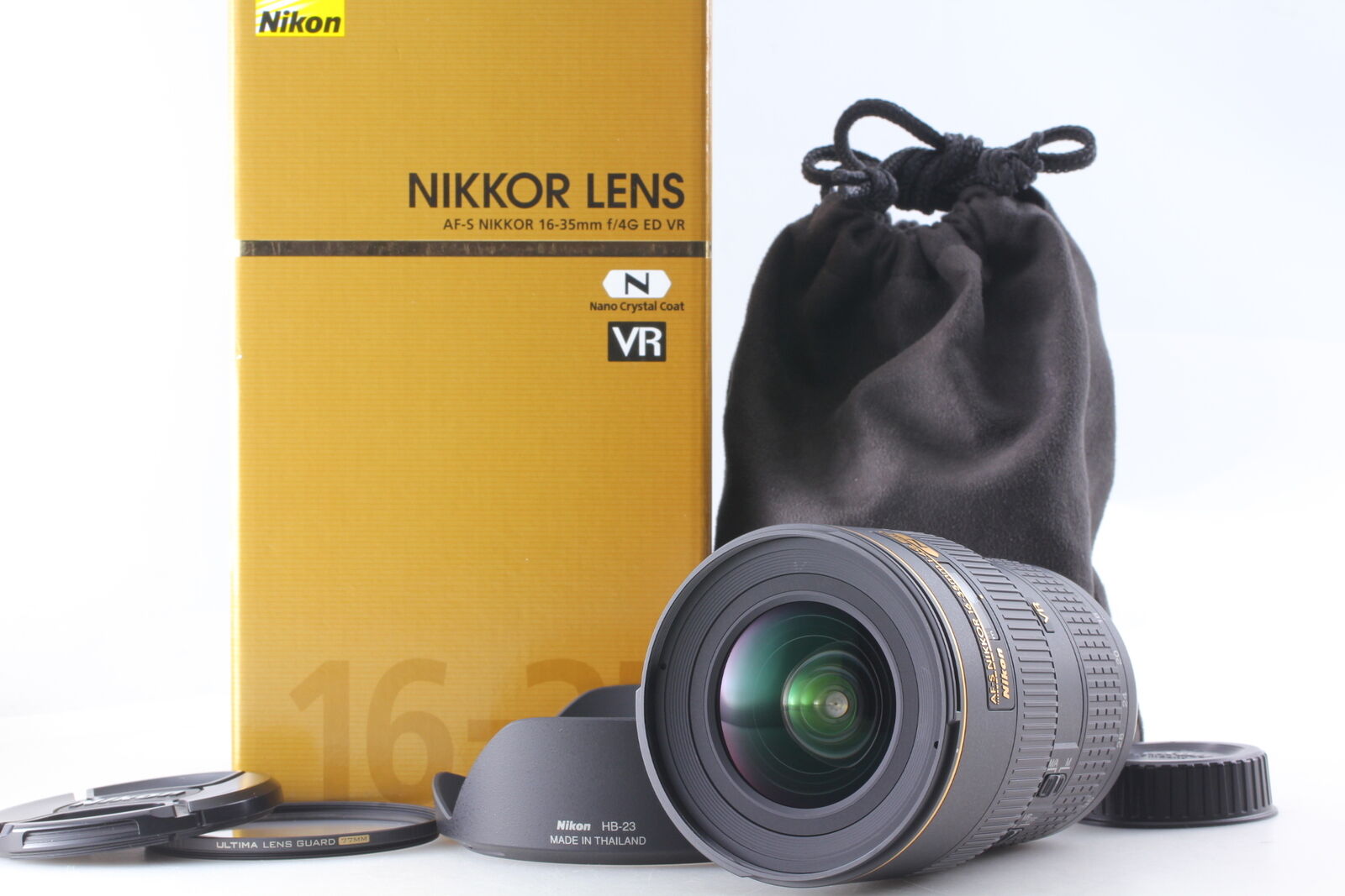 [MINT in Box] Nikon AF-S Nikkor 16-35mm f4 G ED VR N Zoom Lens From JAPAN