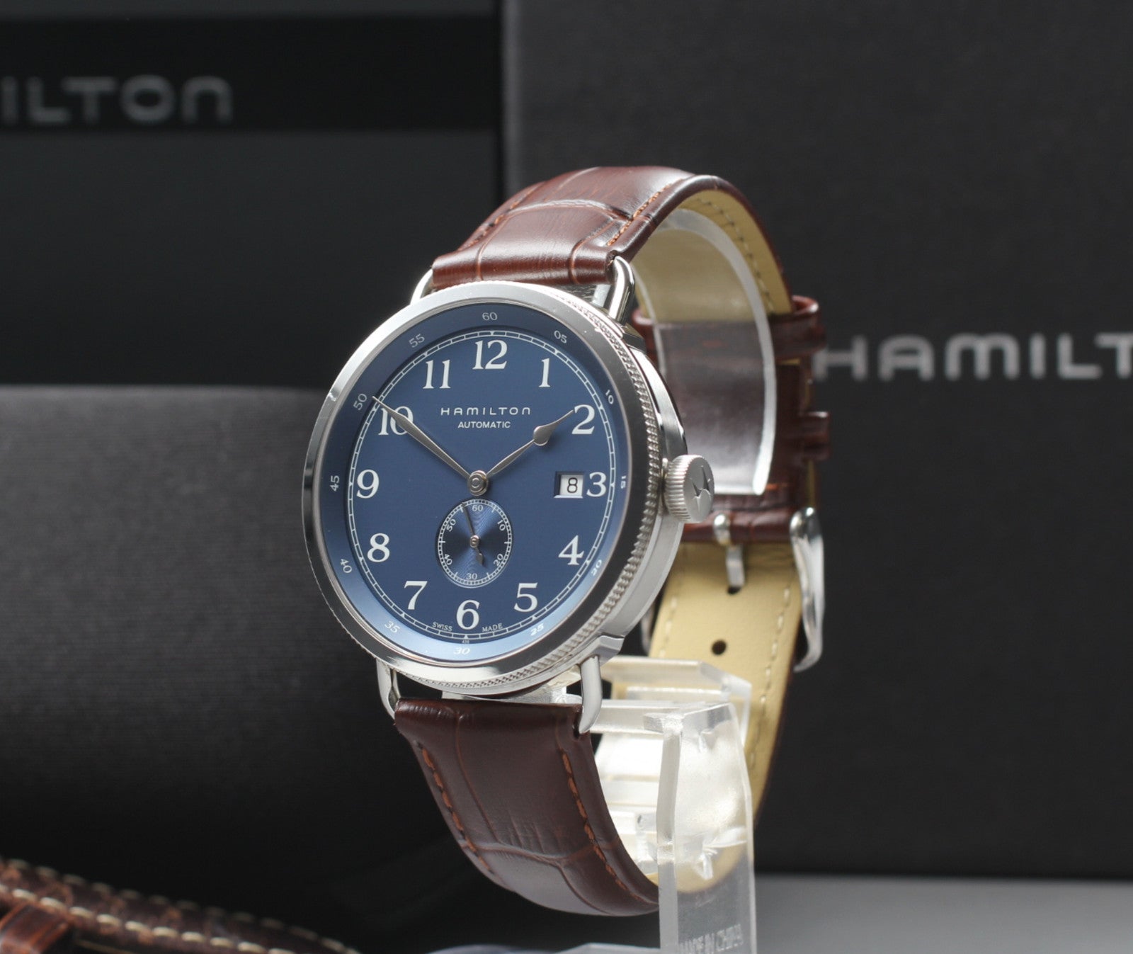 [Near MINT- Box] Hamilton Khaki Navy Pioneer H784550 39mm Automatic Men's Watch