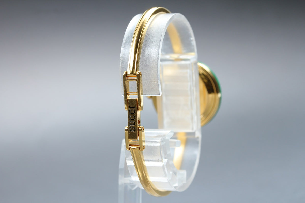 New Batt Gucci Change Bezel 11/12.2 12Color Women's White Quartz Watch JAPAN Box