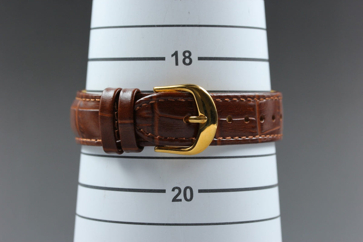OMEGA Geneve Day-Date 166.0117 Cal.1022 Gold Brown 34mm AT Men's Watch Vintage