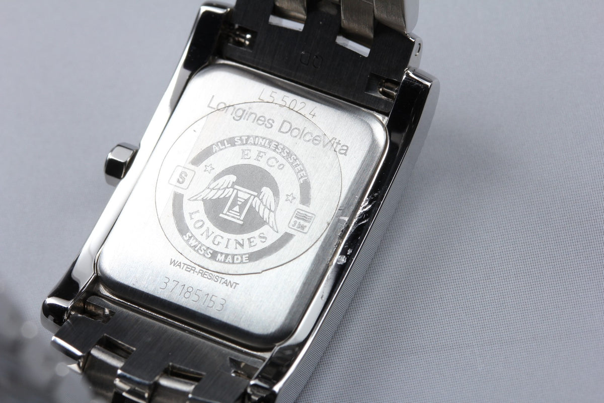 Longines L5.502.4 Dolce Vita Silver Bracelet 22mm Women's Quartz Watch [Box]