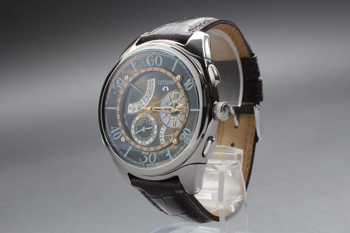 Limited[N MINT Box] Citizen Campanola 6765-T008186TA Minute Repeater Men's Watch