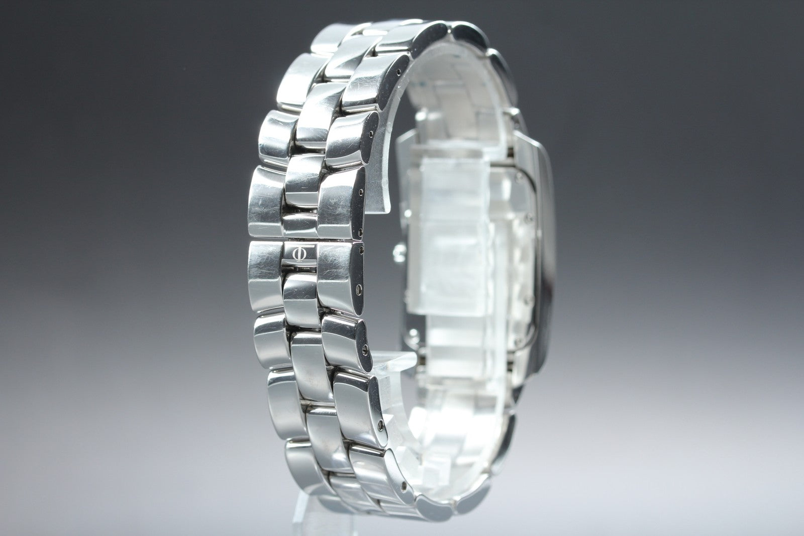 New Batt BAUME＆MERCIER Hampton Milleis 65310 Quartz Silver Men's Watch 26mm JP