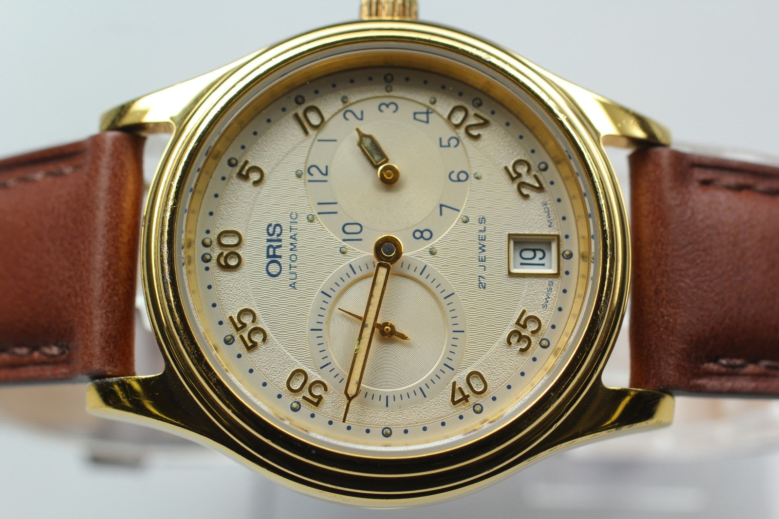 [Exc+4 Box] ORIS Classic Regulator 7473 Gold 35mm Automatic Men's Watch JAPAN