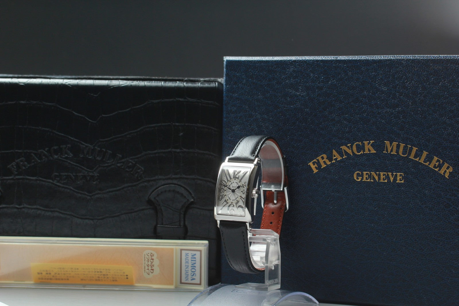 [Near MINT Box] Franck Muller Long Island 902QZ 23mm Silver Women's Watch JAPAN