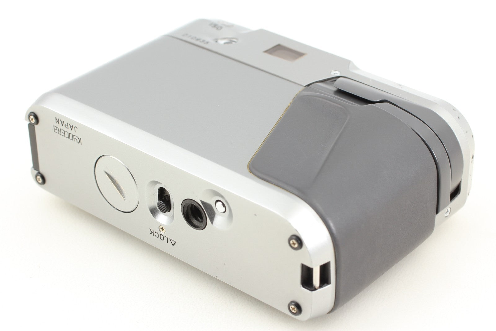 [Top MINT] Contax T Silver 35mm Film Camera Carl Zeiss T* + T14 Flash From JAPAN