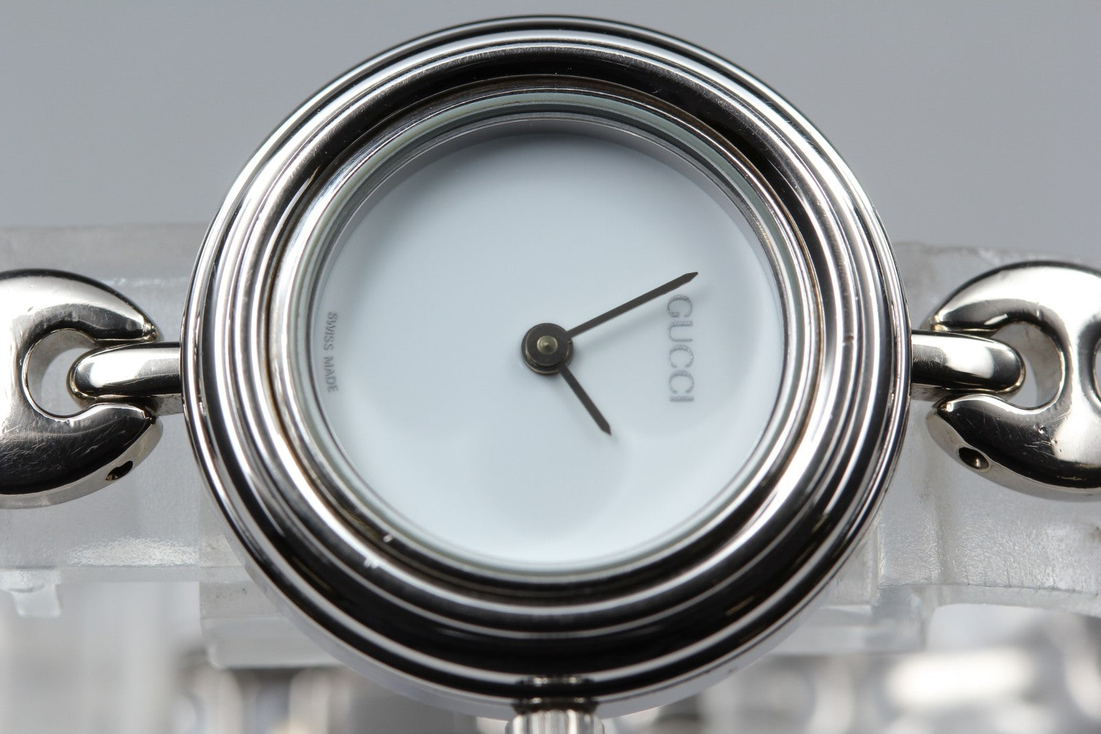 [Overhauled] Gucci Change Bezel 11/12.2 4 Colors Silver Women's Quartz Watch Box